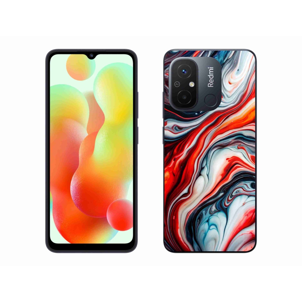 Gelový kryt mmCase na Xiaomi Redmi 12C - abstraktní motiv 63