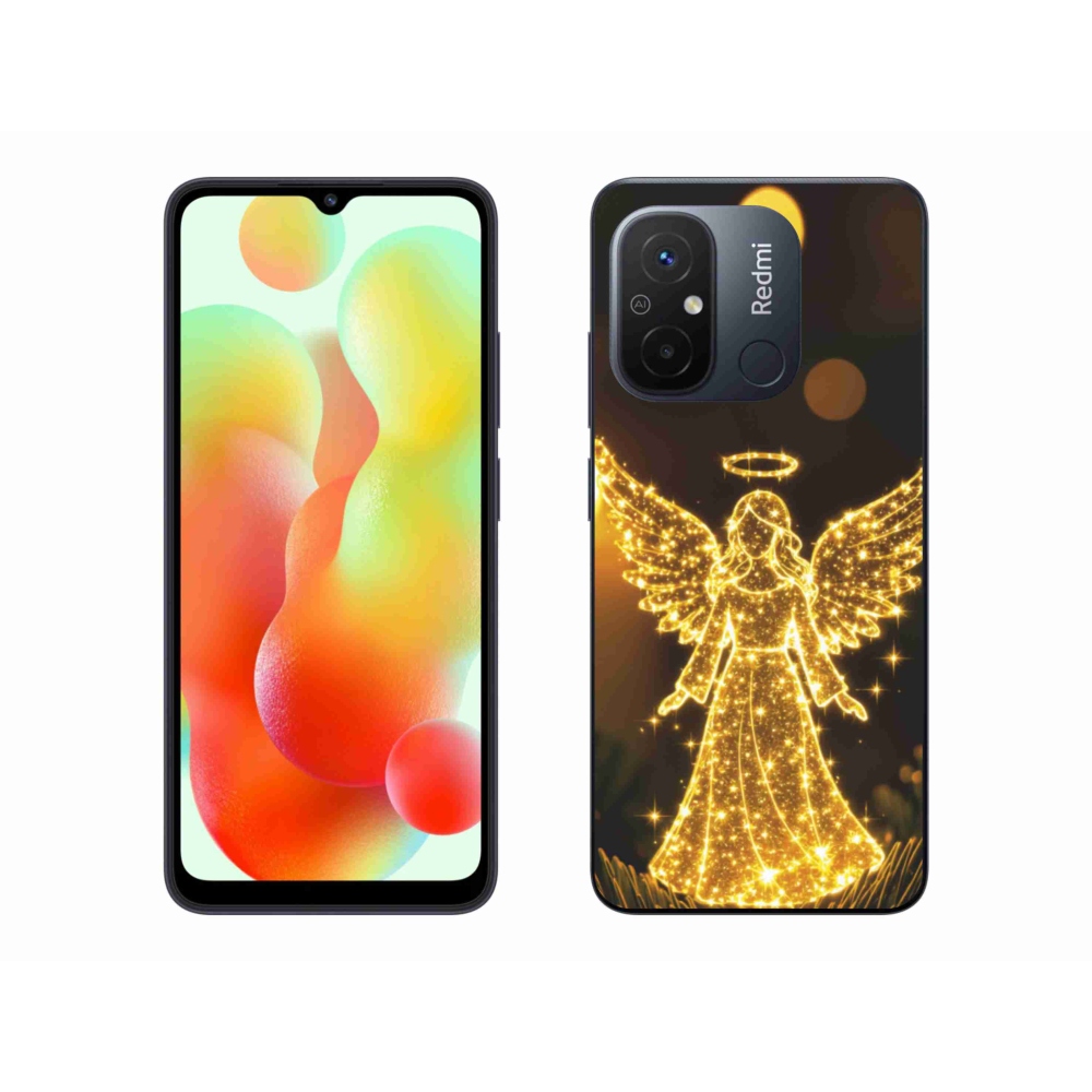 Gelový kryt mmCase na Xiaomi Redmi 12C - anděl