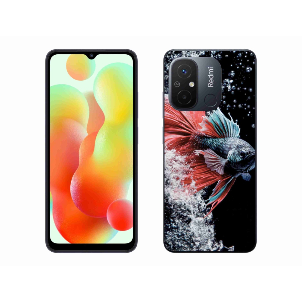 Gelový kryt mmCase na Xiaomi Redmi 12C - bojovnice pestrá