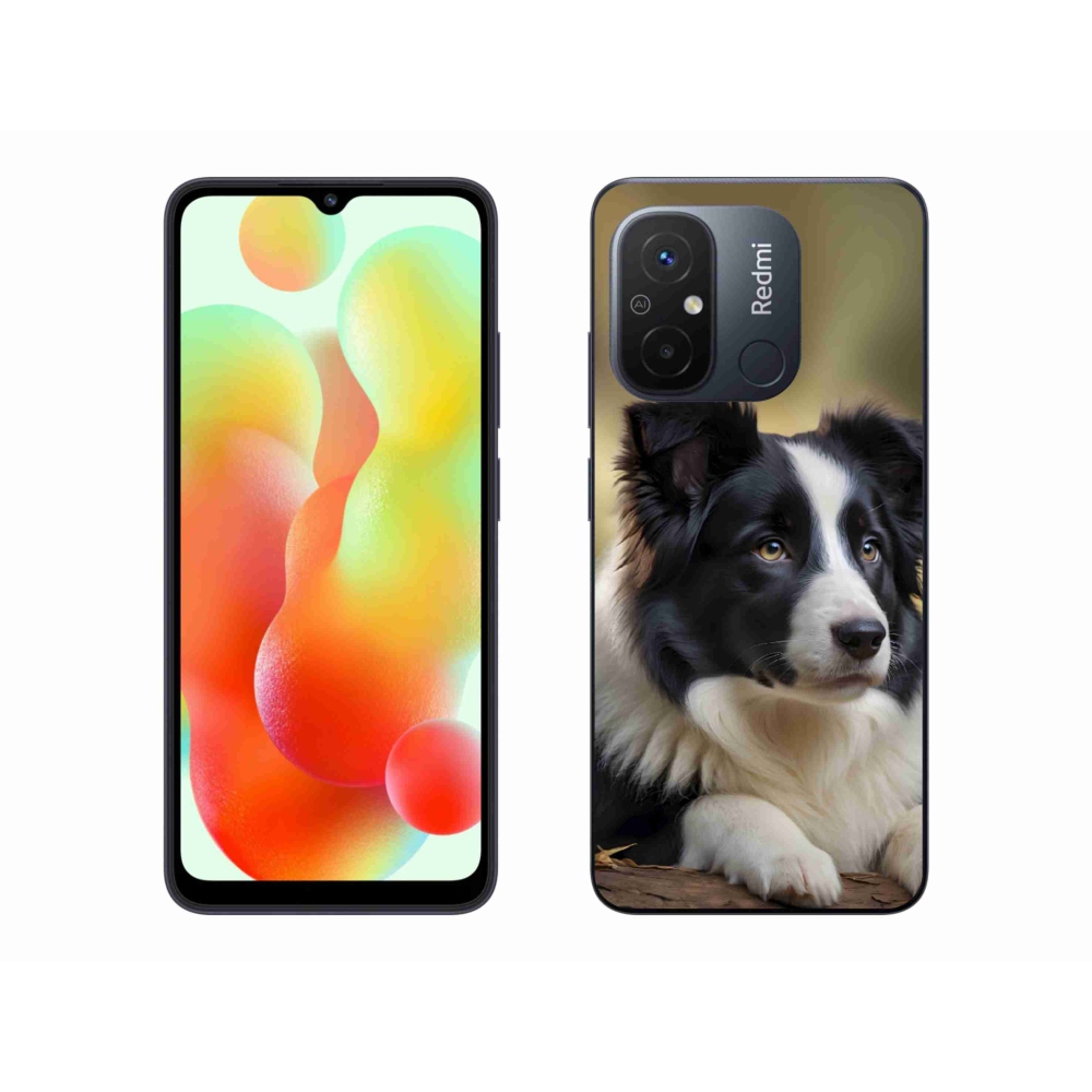 Gelový kryt mmCase na Xiaomi Redmi 12C - border kolie 2