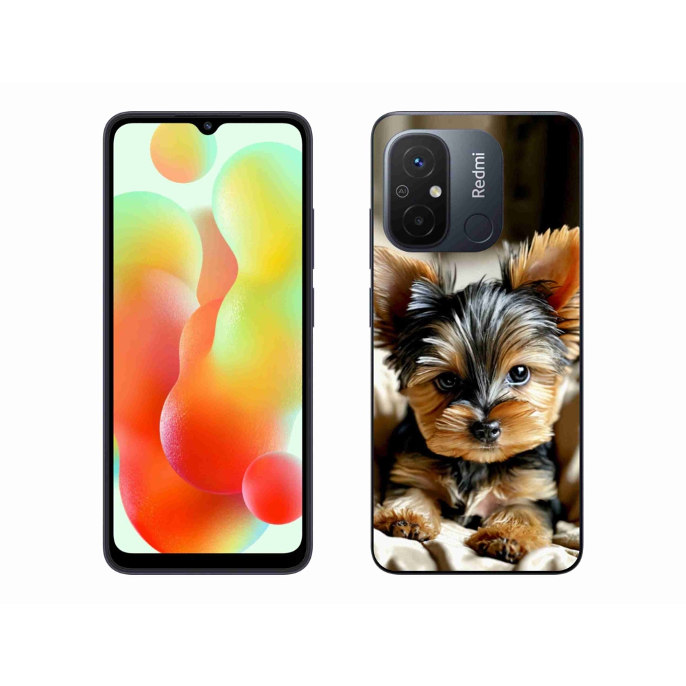 Gelový kryt mmCase na Xiaomi Redmi 12C - jorkšír 11