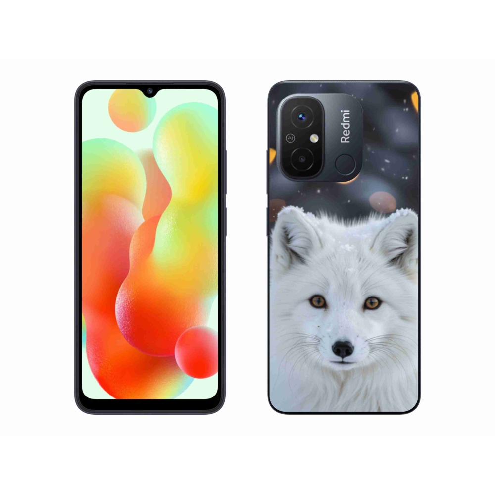 Gelový kryt mmCase na Xiaomi Redmi 12C - liška polární