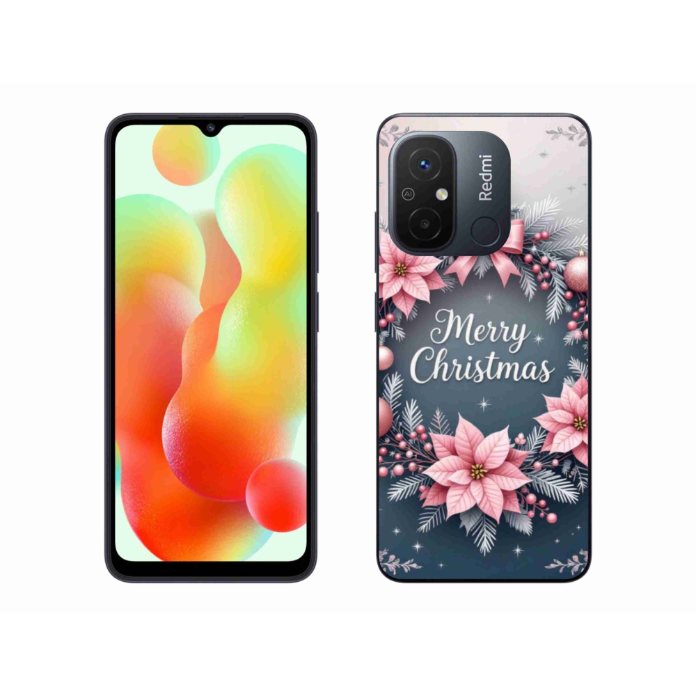 Gelový kryt mmCase na Xiaomi Redmi 12C - merry christmas