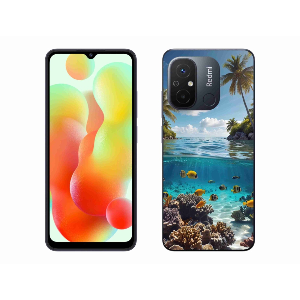 Gelový kryt mmCase na Xiaomi Redmi 12C - mořský svět 4