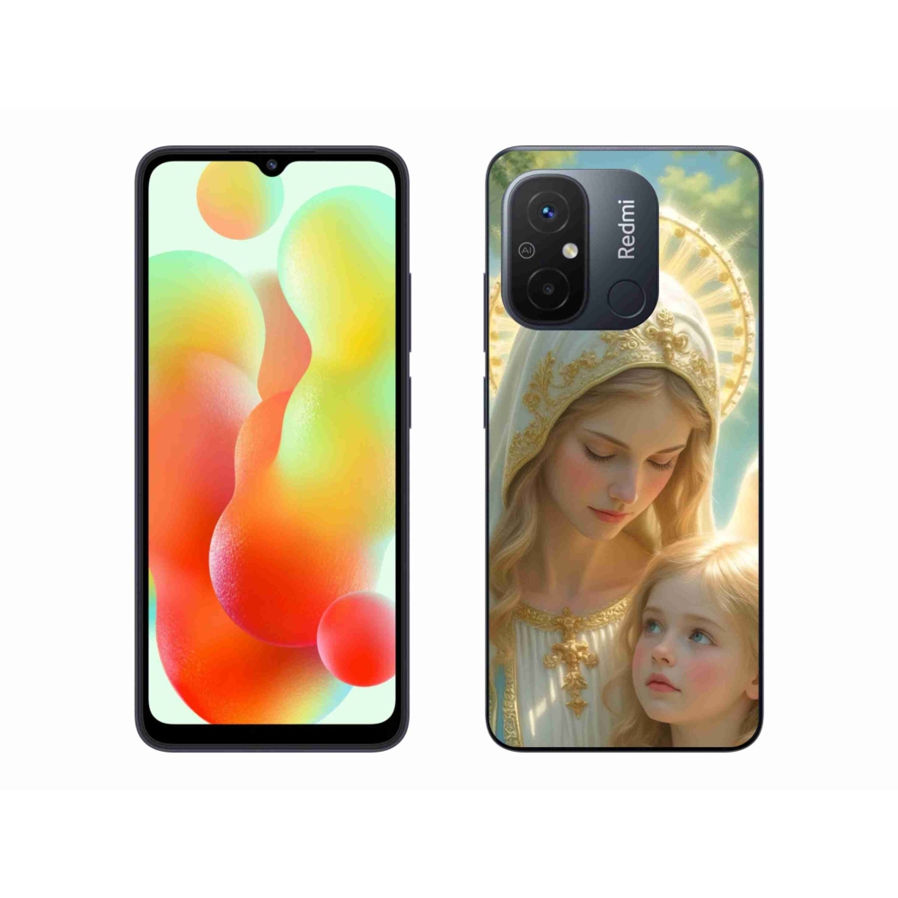 Gelový kryt mmCase na Xiaomi Redmi 12C - náboženský motiv 2