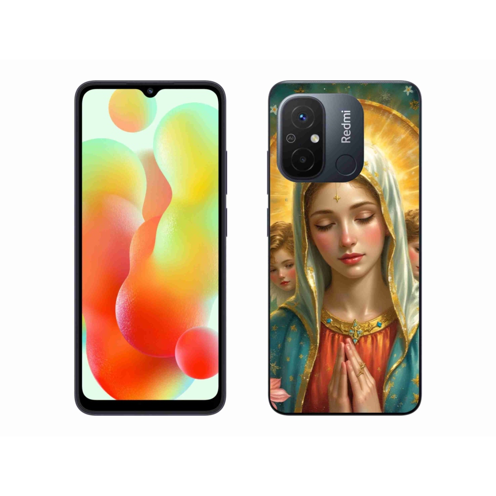 Gelový kryt mmCase na Xiaomi Redmi 12C - náboženský motiv 3