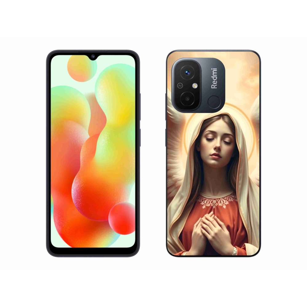 Gelový kryt mmCase na Xiaomi Redmi 12C - náboženský motiv