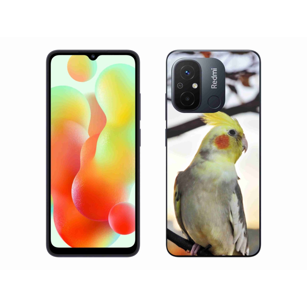 Gelový kryt mmCase na Xiaomi Redmi 12C - papoušek korela
