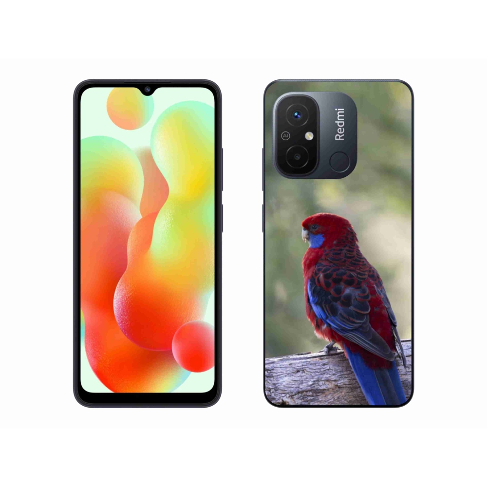 Gelový kryt mmCase na Xiaomi Redmi 12C - papoušek rosela