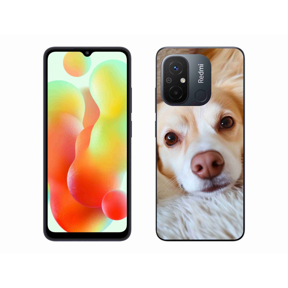 Gelový kryt mmCase na Xiaomi Redmi 12C - Roztomilá čivava
