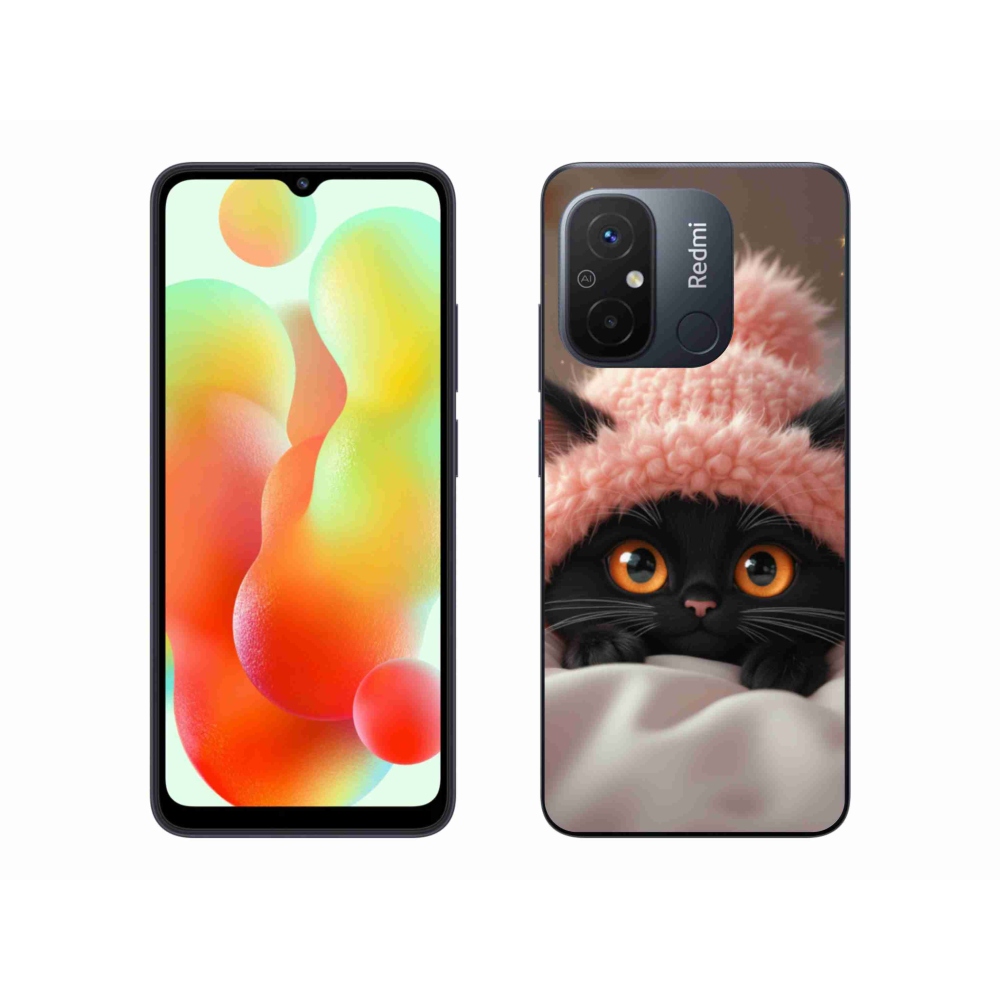 Gelový kryt mmCase na Xiaomi Redmi 12C - roztomilé kotě 7