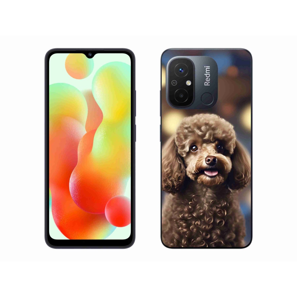 Gelový kryt mmCase na Xiaomi Redmi 12C - roztomilý pudl