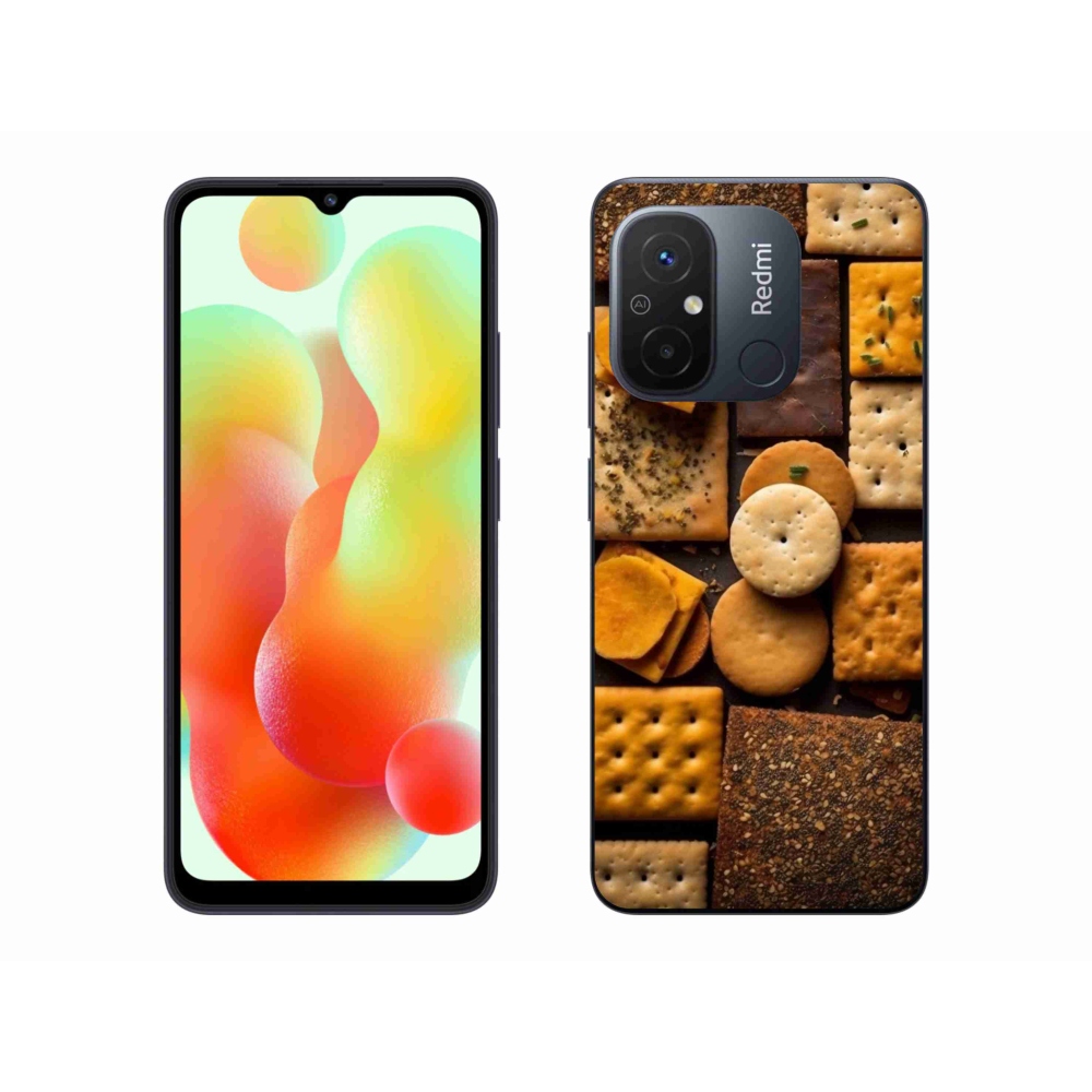 Gelový kryt mmCase na Xiaomi Redmi 12C - sušenky
