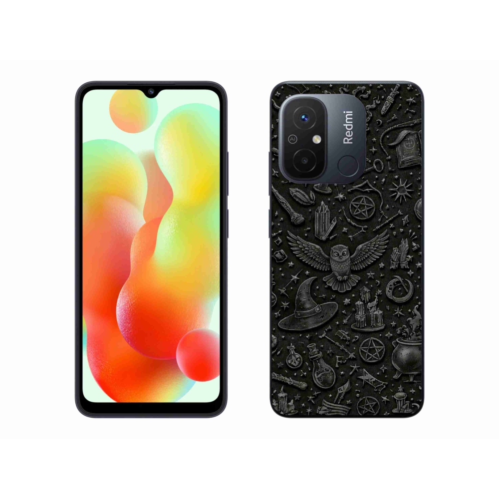 Gelový kryt mmCase na Xiaomi Redmi 12C - tmavý magický svět