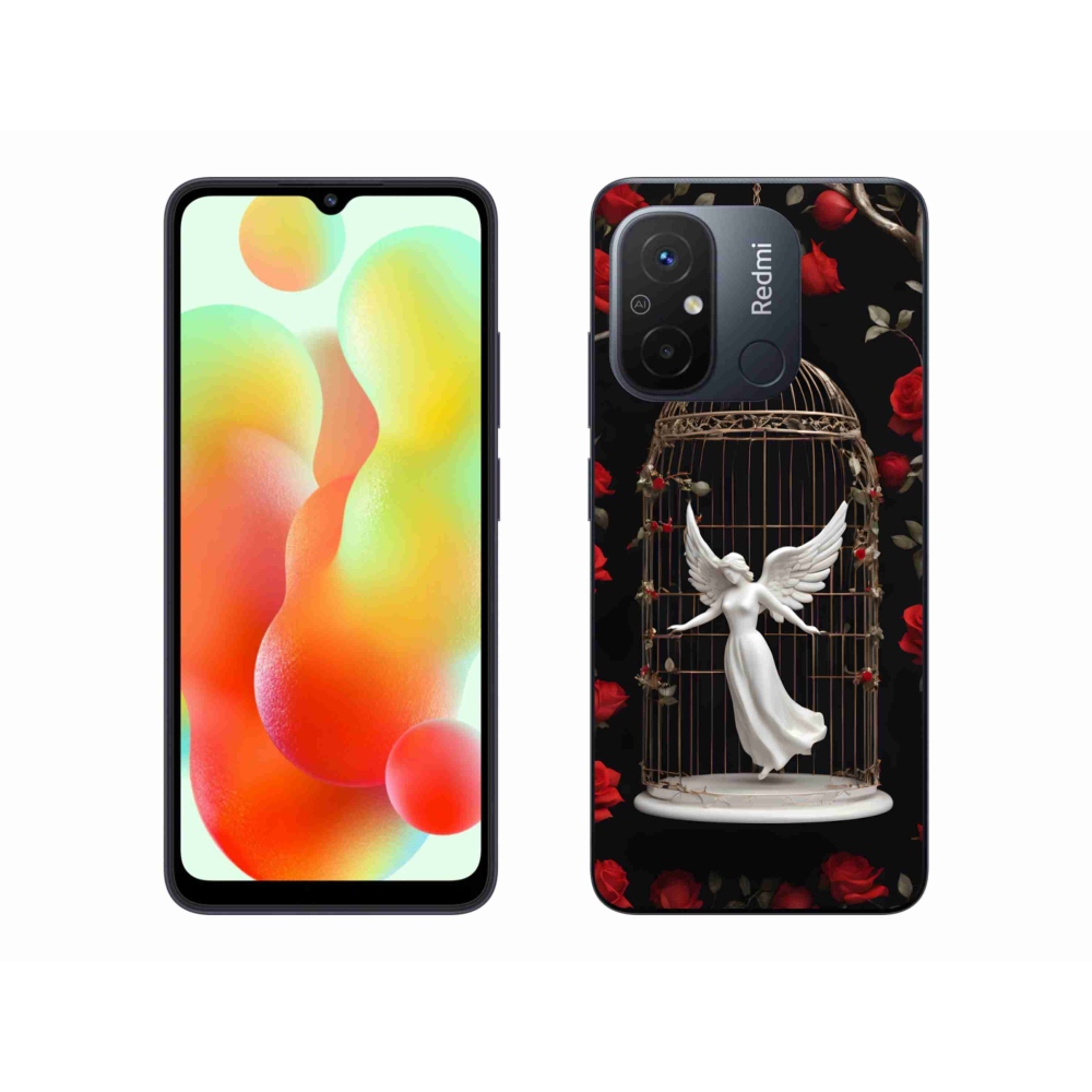 Gelový kryt mmCase na Xiaomi Redmi 12C - uvězněný anděl