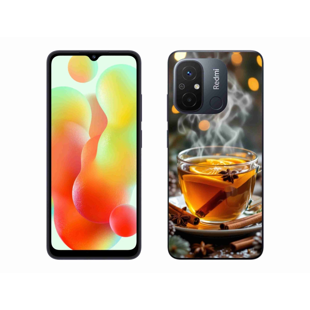 Gelový kryt mmCase na Xiaomi Redmi 12C - vánoční punč