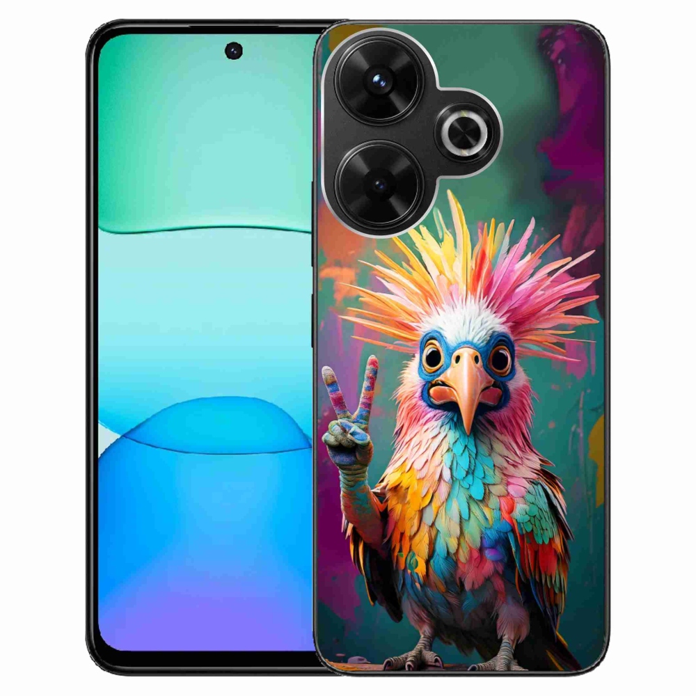 Gelový kryt mmCase na Xiaomi Redmi 13 4G/ Poco M6 4G - barevný rebel