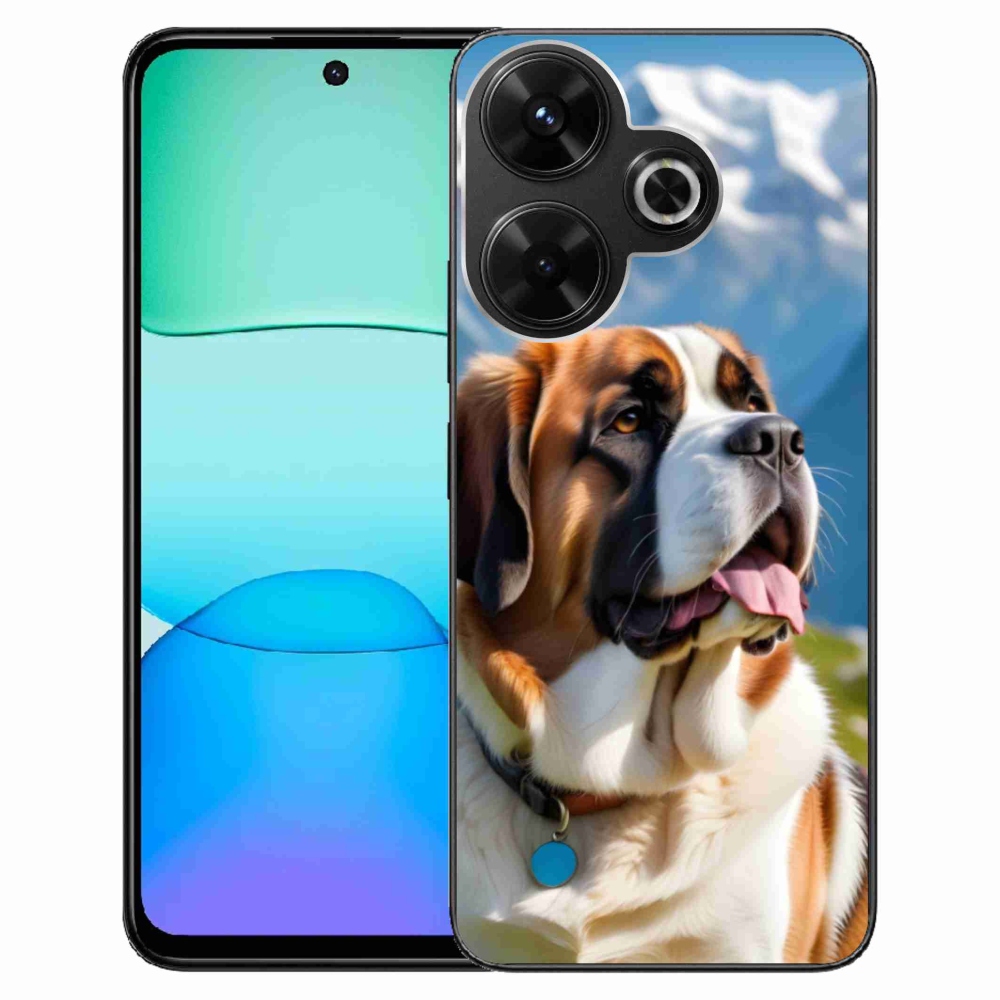 Gelový kryt mmCase na Xiaomi Redmi 13 4G/Poco M6 4G - bernardýn