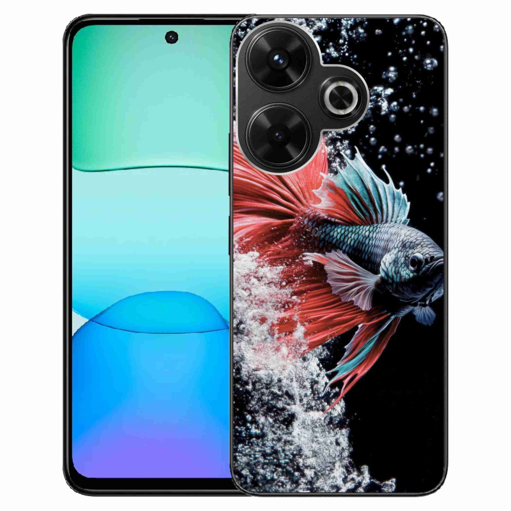 Gelový kryt mmCase na Xiaomi Redmi 13 4G/Poco M6 4G - bojovnice pestrá