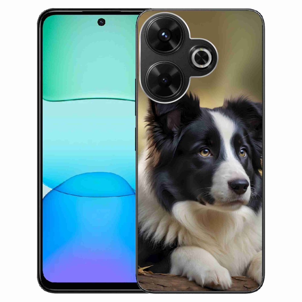 Gelový kryt mmCase na Xiaomi Redmi 13 4G/ Poco M6 4G - border kolie 2