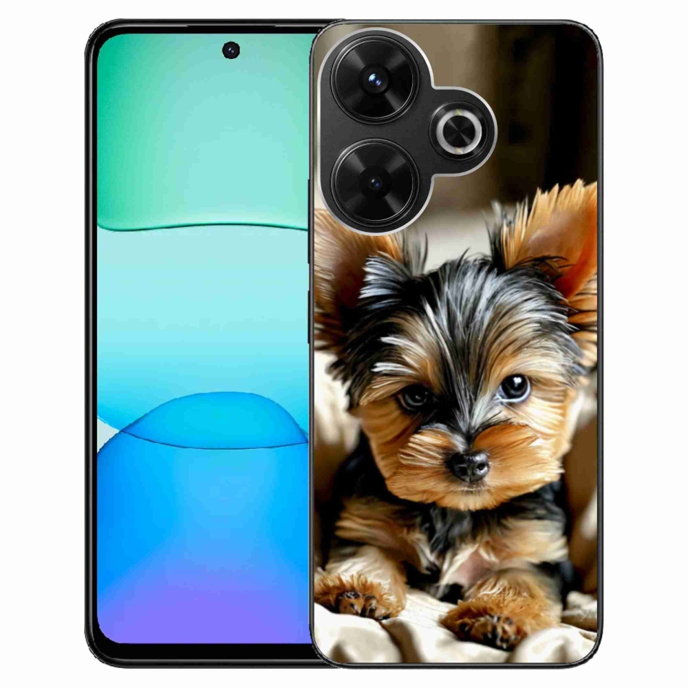 Gelový kryt mmCase na Xiaomi Redmi 13 4G/Poco M6 4G - jorkšír 11