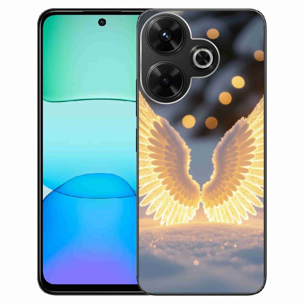 Gelový kryt mmCase na Xiaomi Redmi 13 4G/Poco M6 4G - křídla