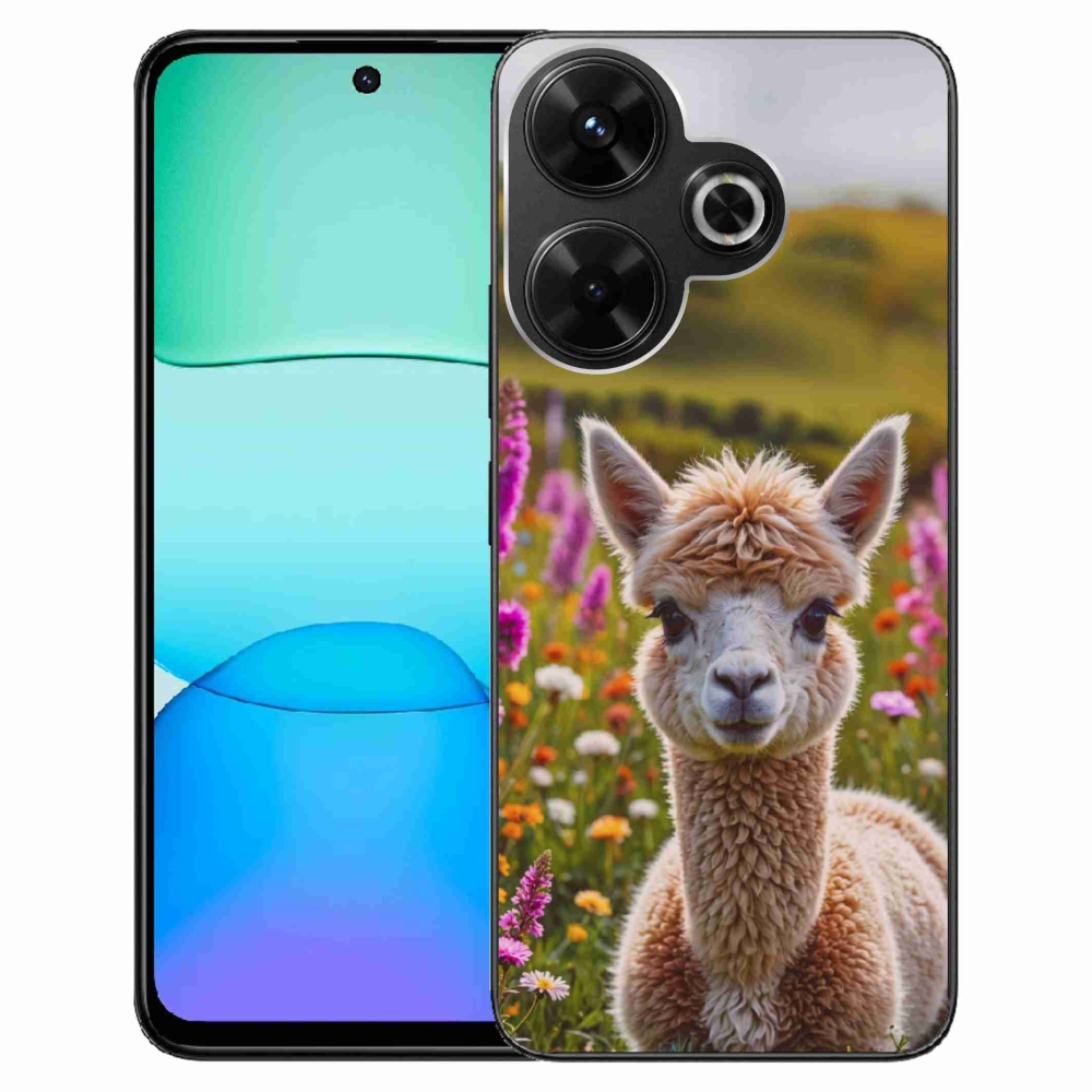 Gelový kryt mmCase na Xiaomi Redmi 13 4G/ Poco M6 4G - lama na louce