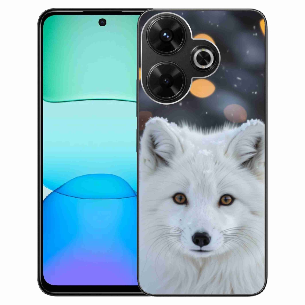 Gelový kryt mmCase na Xiaomi Redmi 13 4G/Poco M6 4G - liška polární