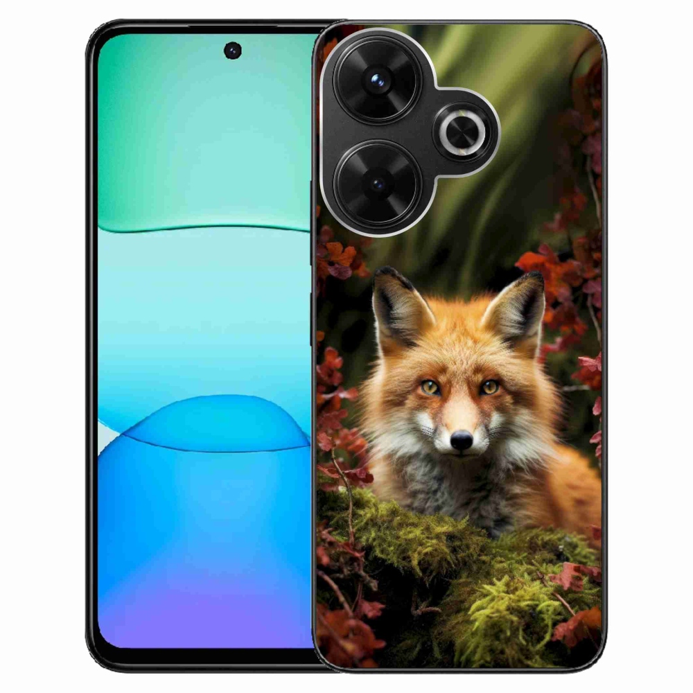Gelový kryt mmCase na Xiaomi Redmi 13 4G/ Poco M6 4G - liška v lese