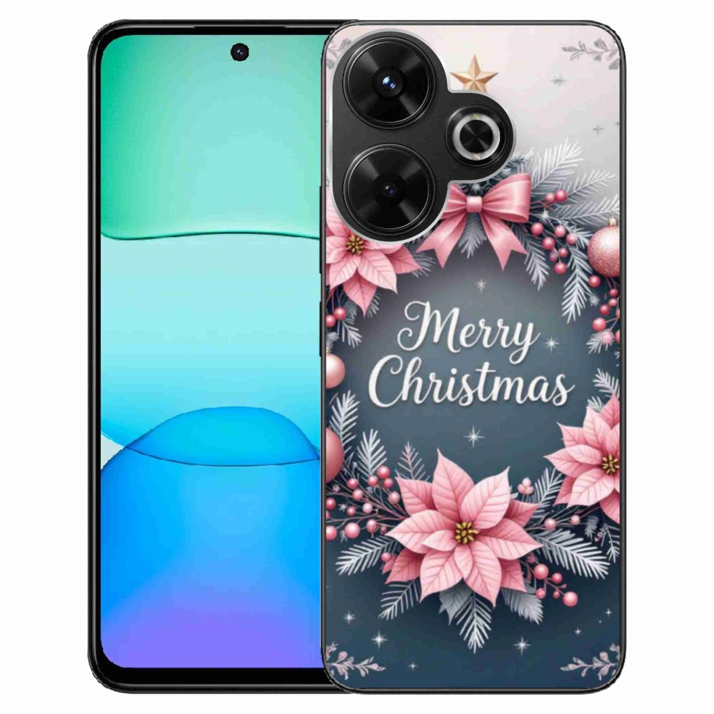 Gelový kryt mmCase na Xiaomi Redmi 13 4G/Poco M6 4G - merry christmas
