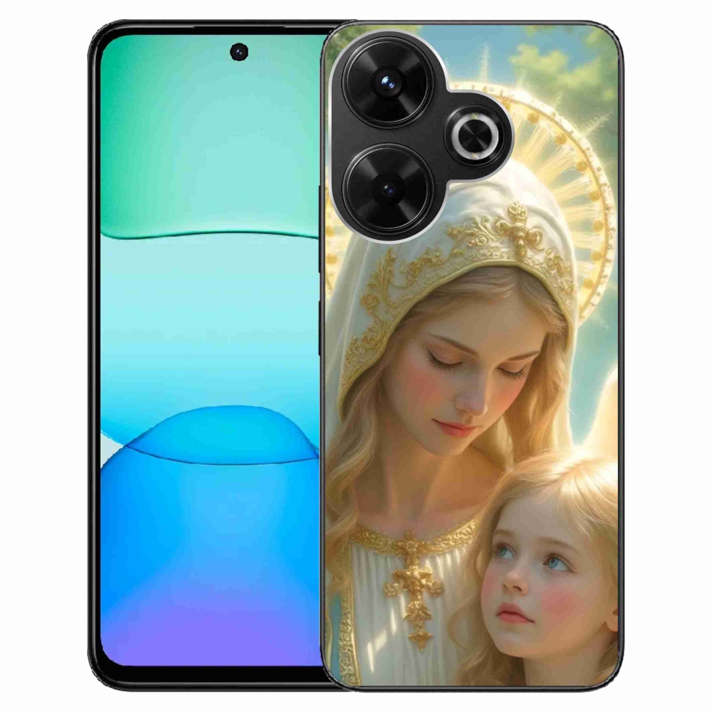 Gelový kryt mmCase na Xiaomi Redmi 13 4G/Poco M6 4G - náboženský motiv 2