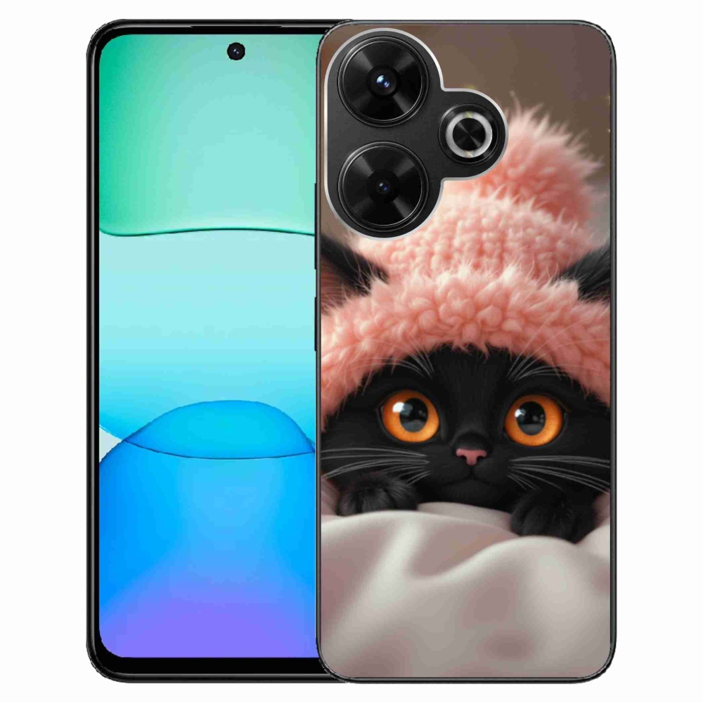 Gelový kryt mmCase na Xiaomi Redmi 13 4G/Poco M6 4G - roztomilé kotě 7