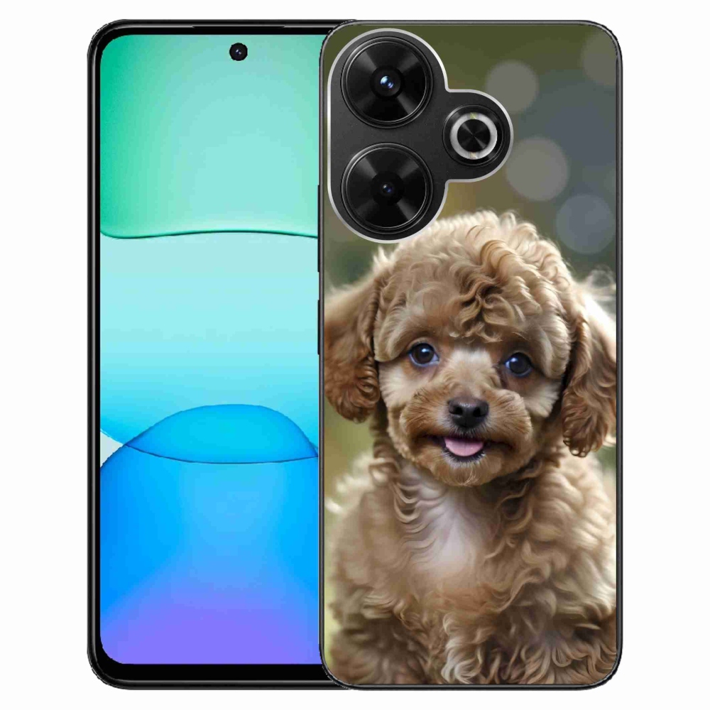 Gelový kryt mmCase na Xiaomi Redmi 13 4G/ Poco M6 4G - roztomilý pudl