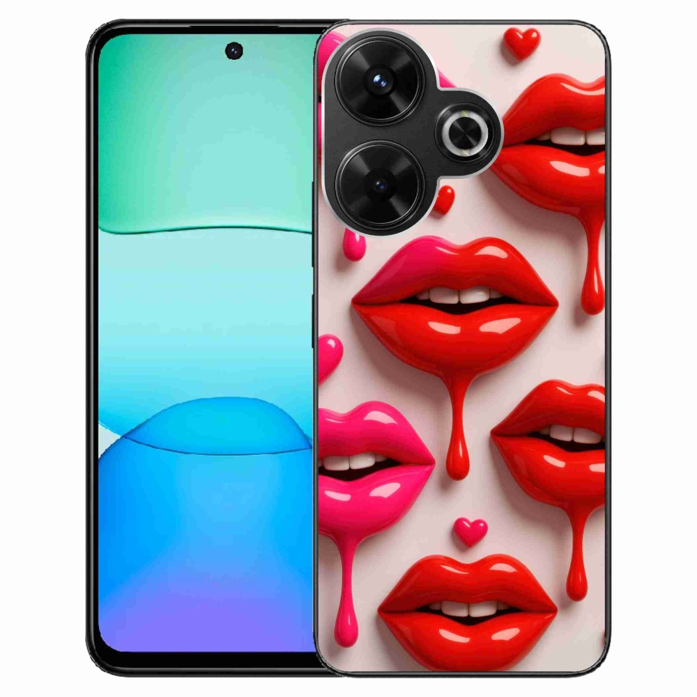 Gelový kryt mmCase na Xiaomi Redmi 13 4G/Poco M6 4G - rty 2