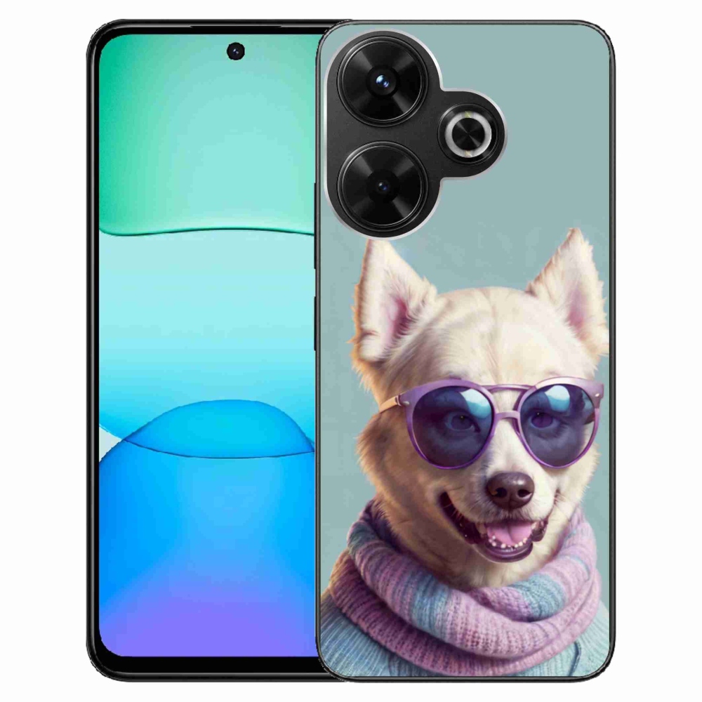 Gelový kryt mmCase na Xiaomi Redmi 13 4G/Poco M6 4G - stylový německý špic