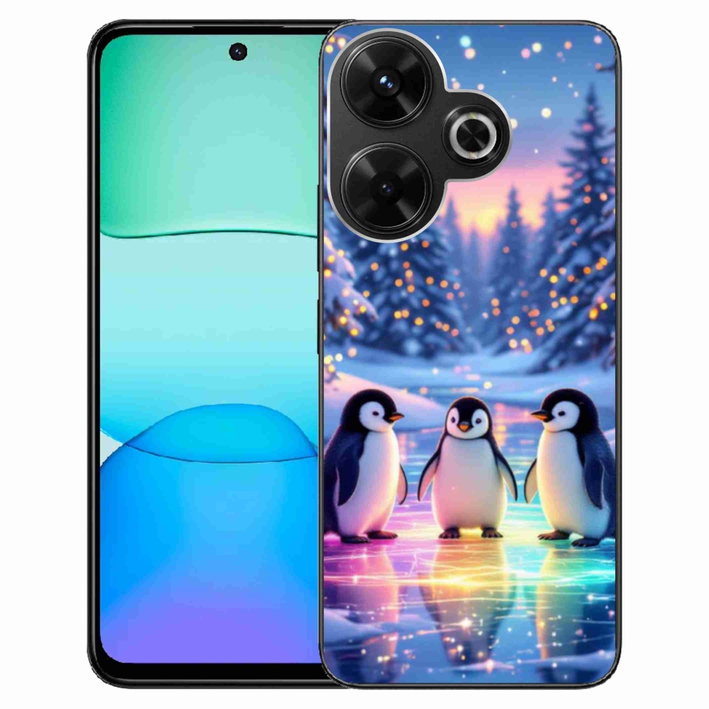 Gelový kryt mmCase na Xiaomi Redmi 13 4G/Poco M6 4G - tučnáci