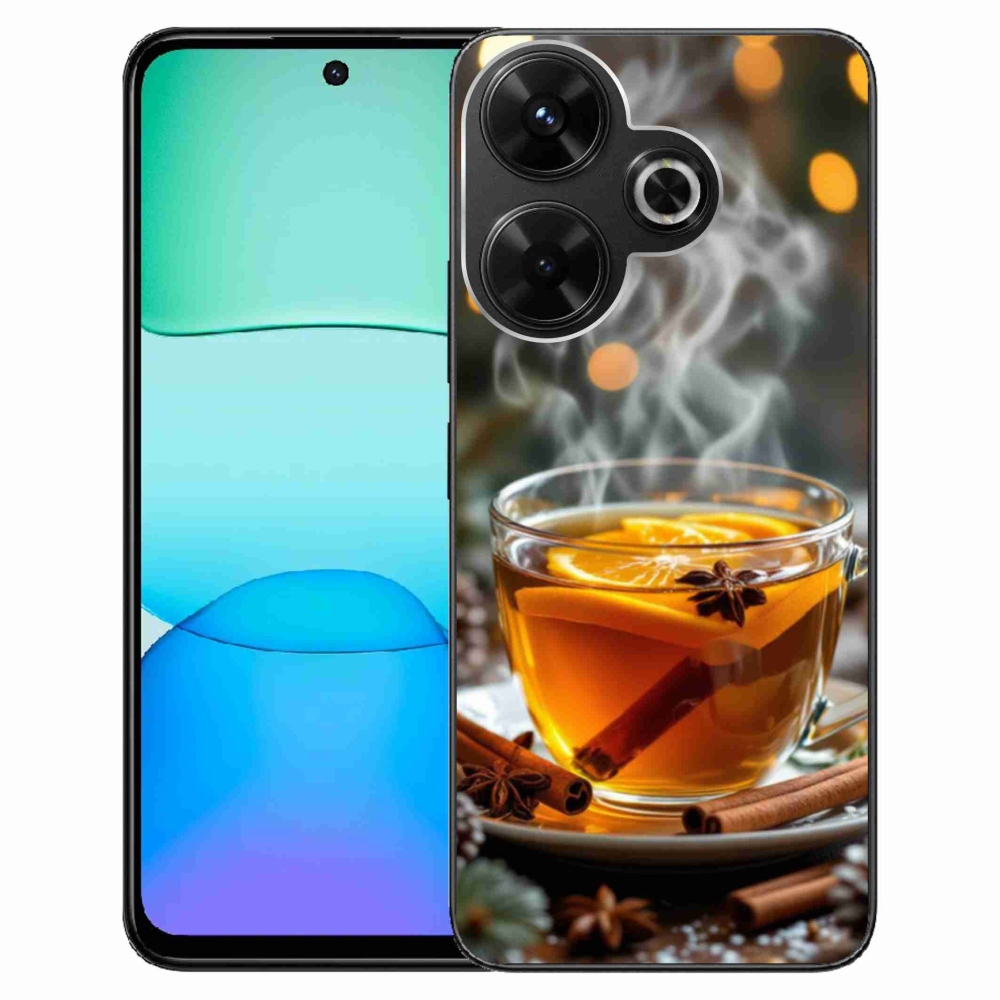 Gelový kryt mmCase na Xiaomi Redmi 13 4G/Poco M6 4G - vánoční punč