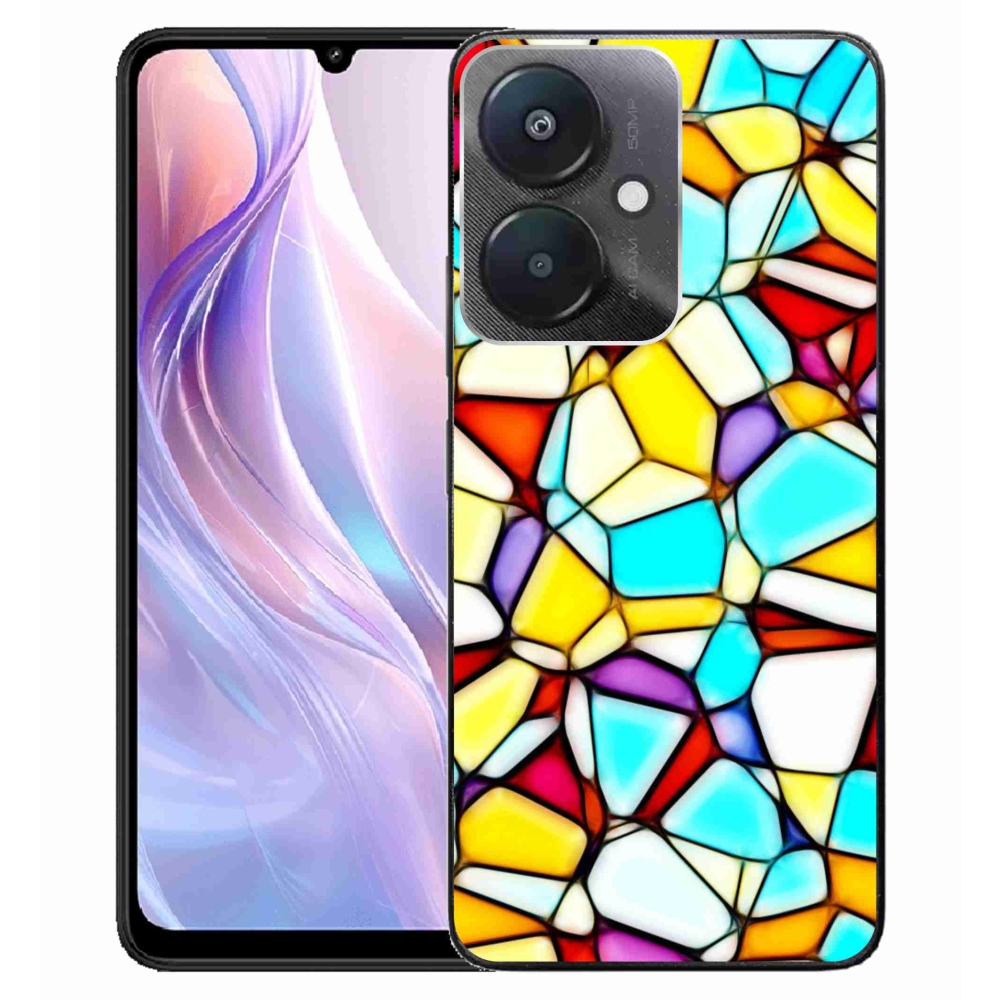 Gelový kryt mmCase na Xiaomi Redmi 13C 5G - abstraktní motiv 40