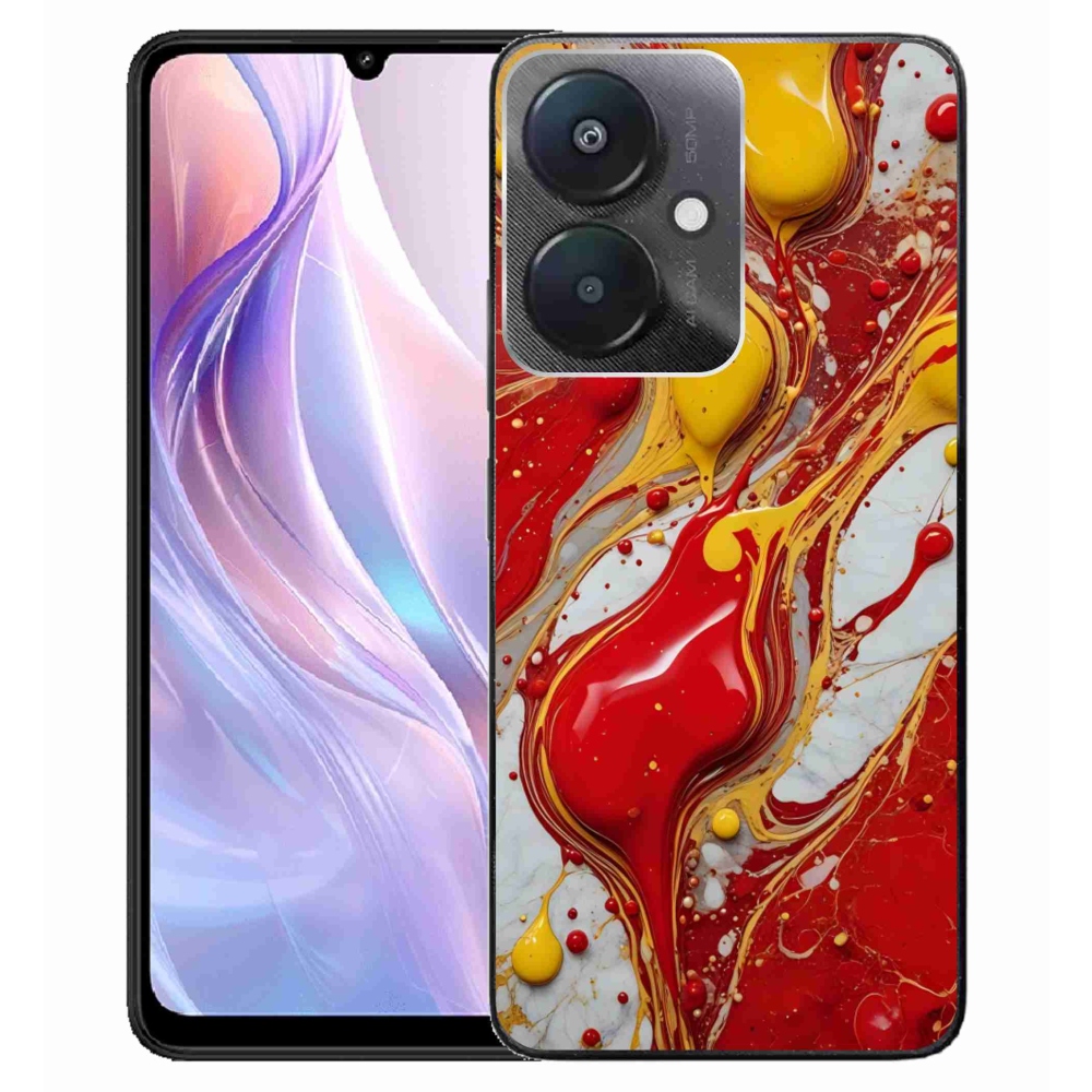 Gelový kryt mmCase na Xiaomi Redmi 13C 5G - abstraktní motiv 42