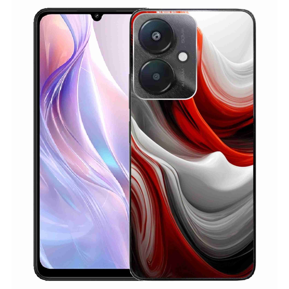 Gelový kryt mmCase na Xiaomi Redmi 13C 5G - abstraktní motiv 47