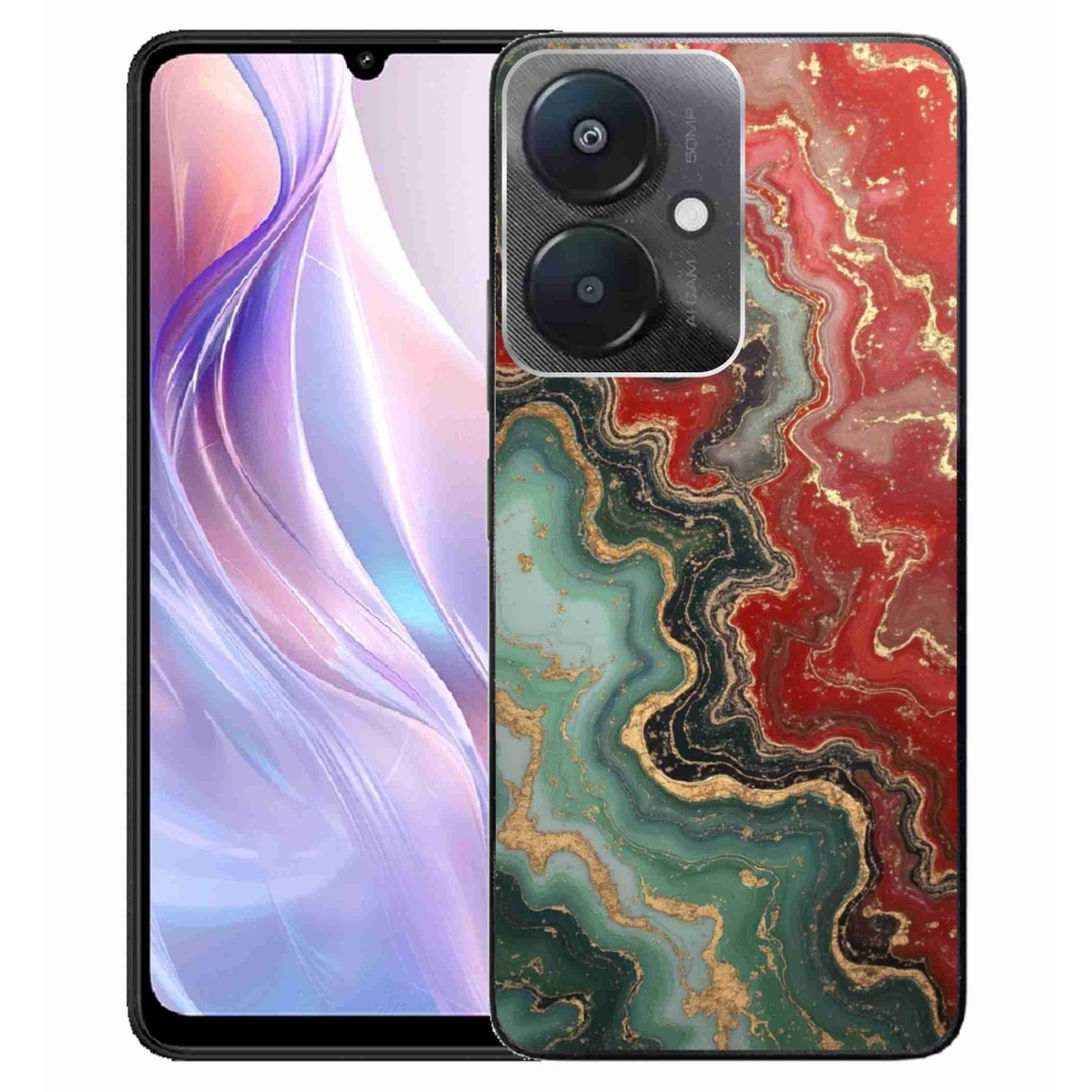 Gelový kryt mmCase na Xiaomi Redmi 13C 5G - abstraktní motiv 55