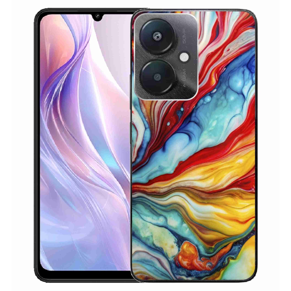 Gelový kryt mmCase na Xiaomi Redmi 13C 5G - abstraktní motiv 58