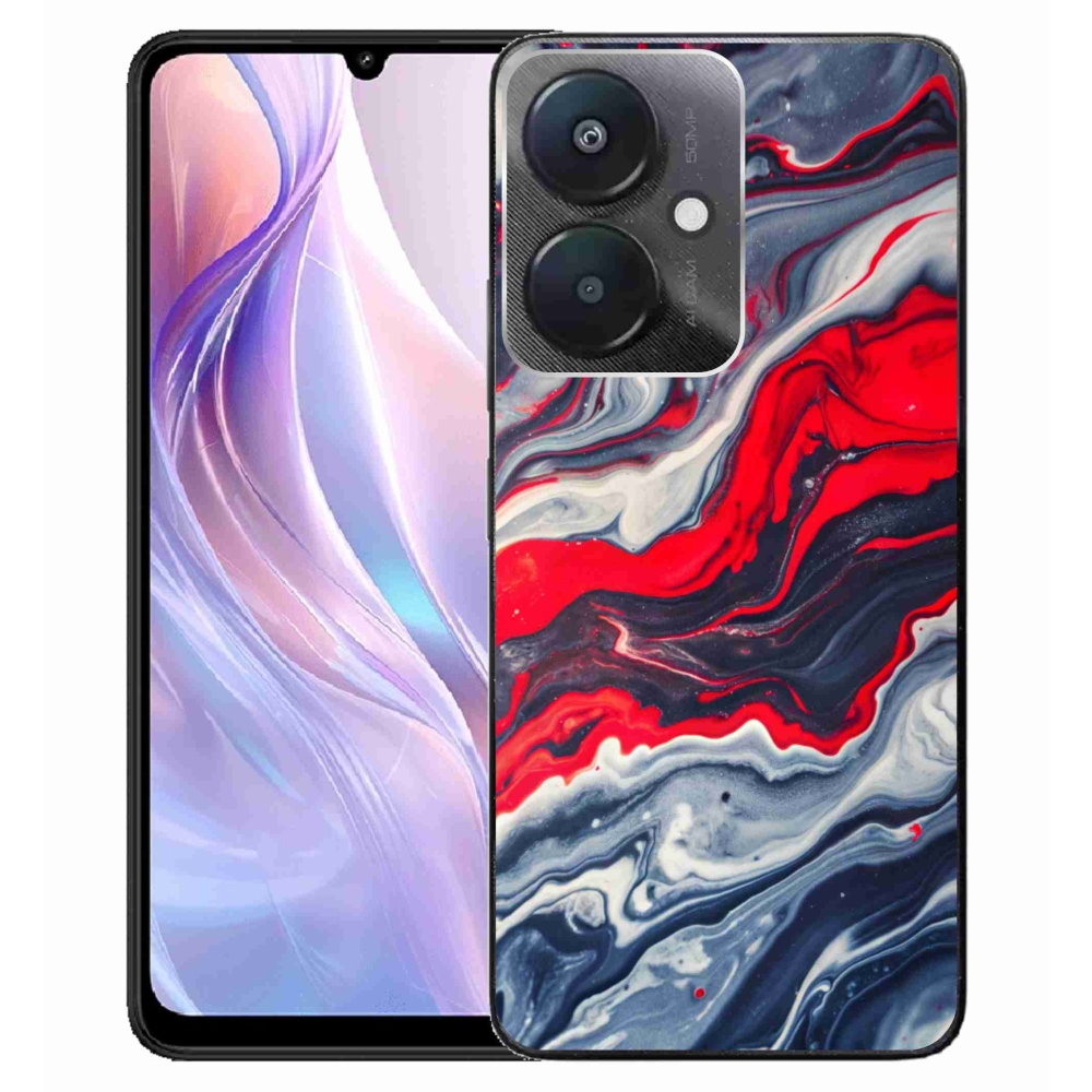 Gelový kryt mmCase na Xiaomi Redmi 13C 5G - abstraktní motiv 59