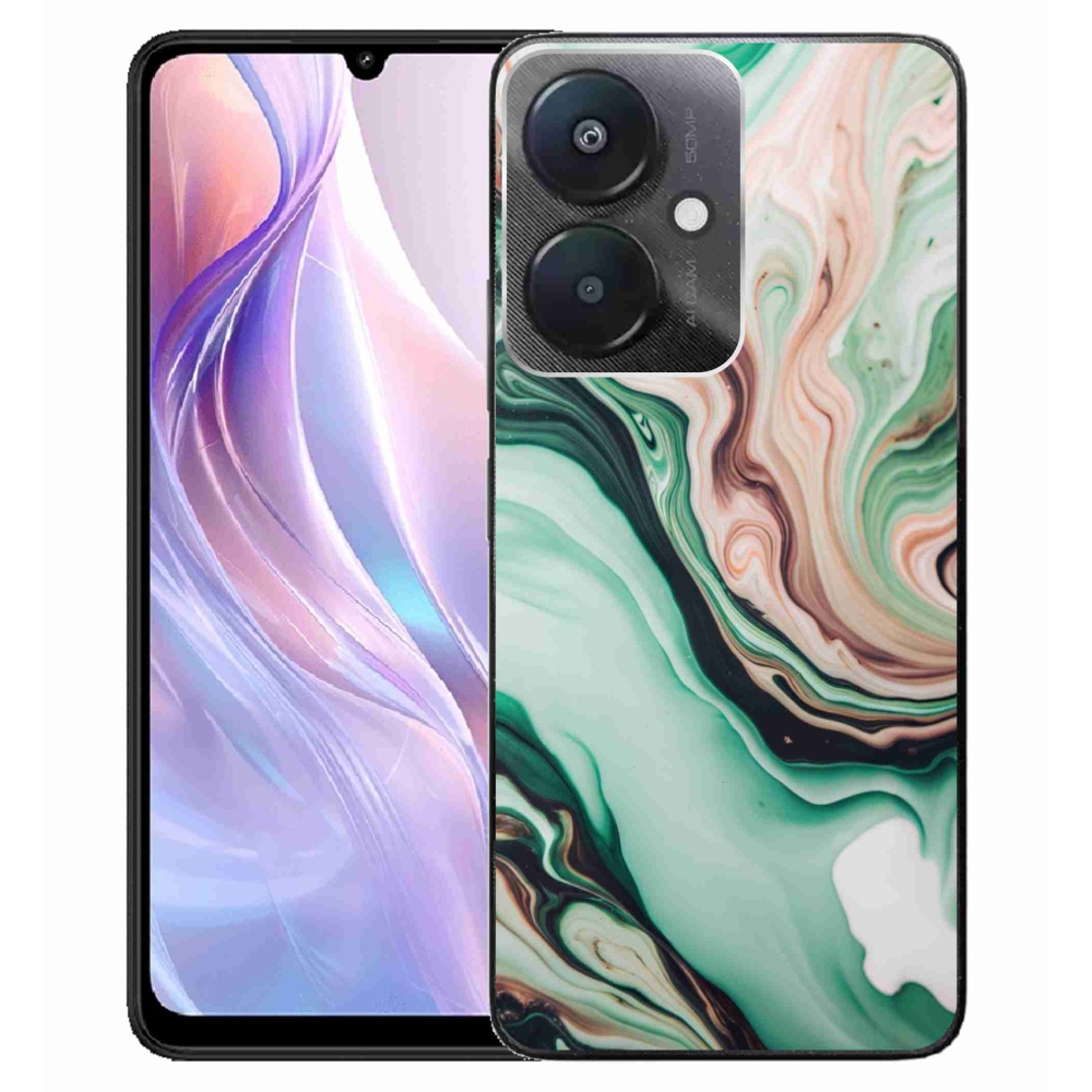 Gelový kryt mmCase na Xiaomi Redmi 13C 5G - abstraktní motiv 62