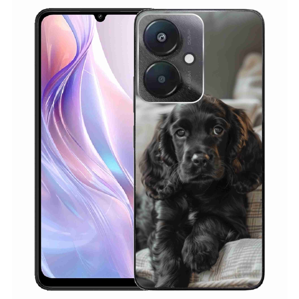 Gelový kryt mmCase na Xiaomi Redmi 13C 5G - anglický kokršpaněl