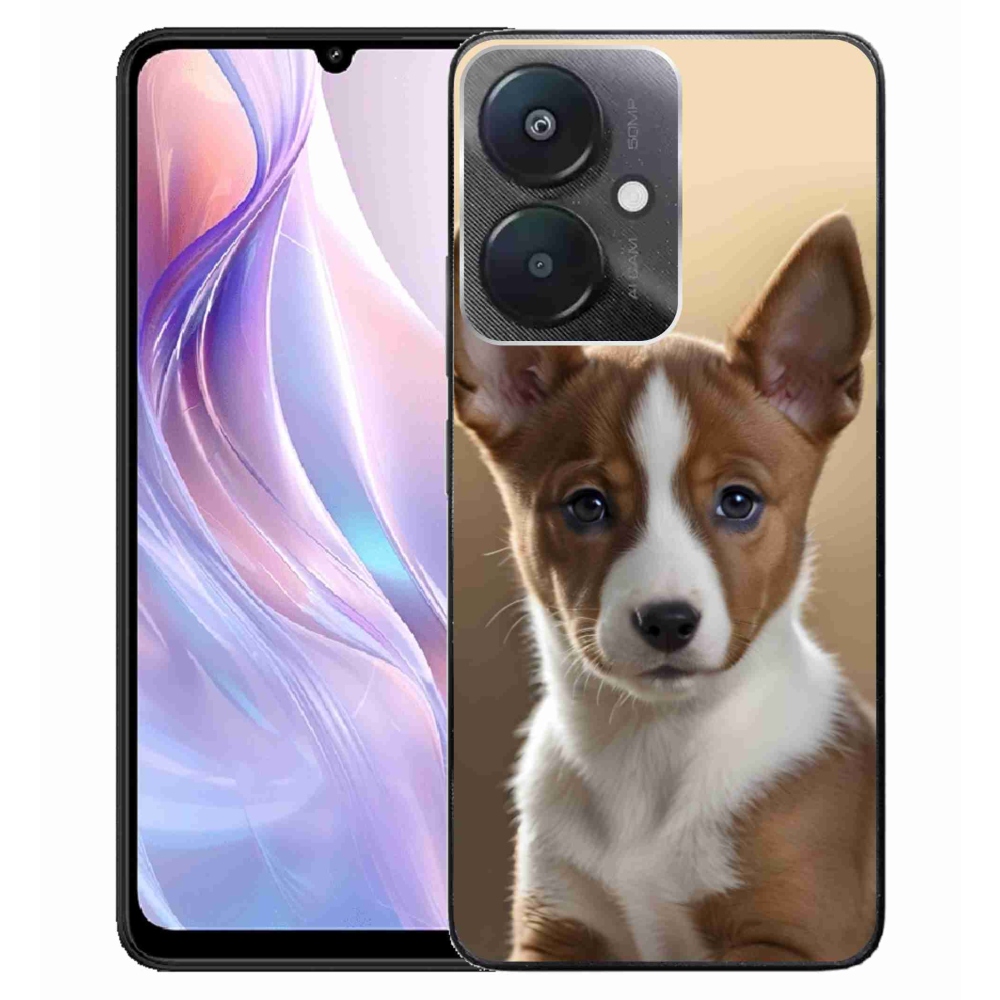 Gelový kryt mmCase na Xiaomi Redmi 13C 5G - basenji
