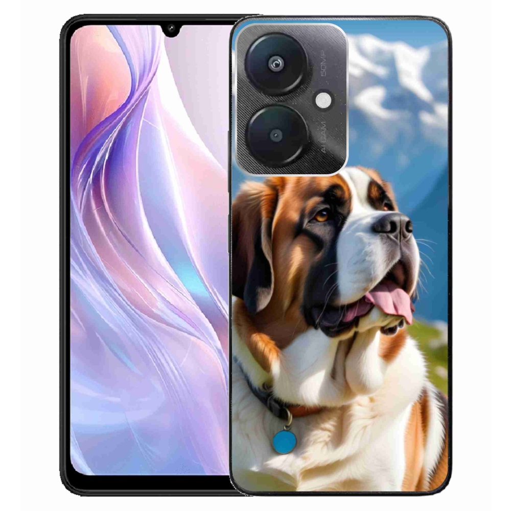 Gelový kryt mmCase na Xiaomi Redmi 13C 5G - bernardýn