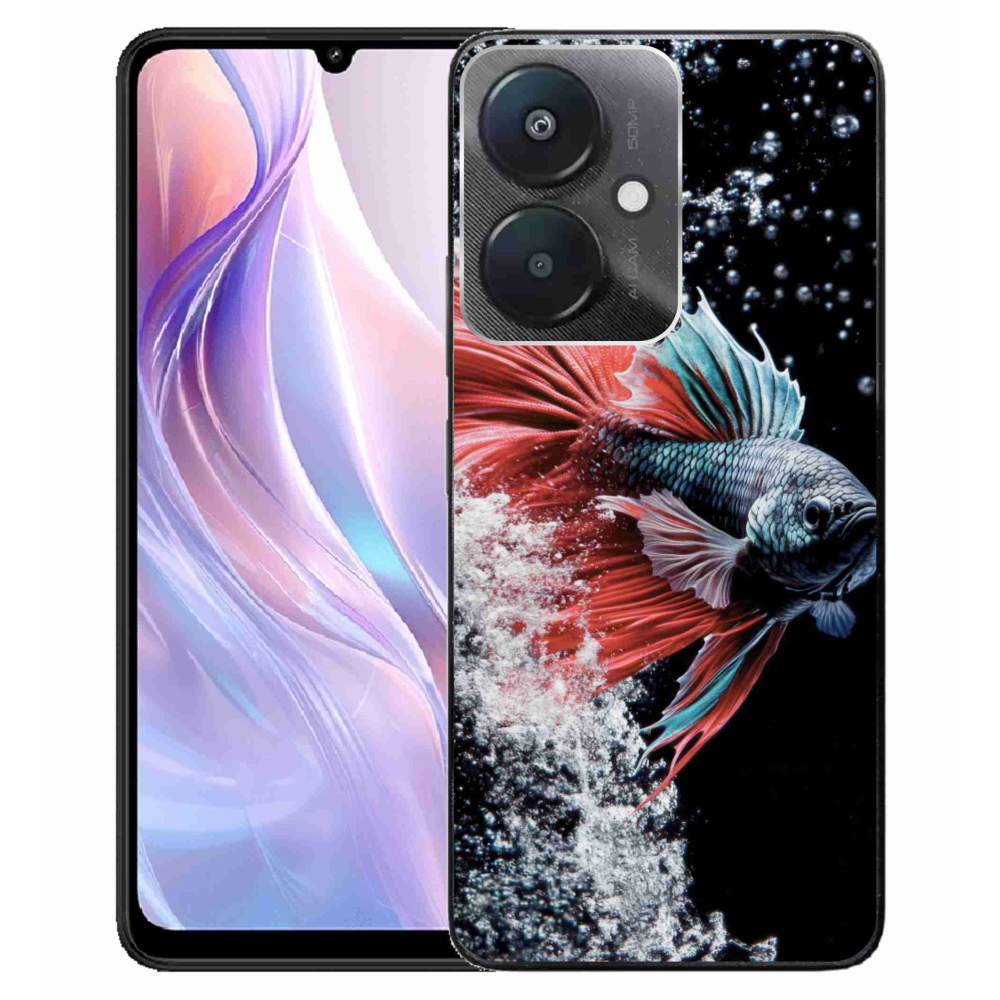 Gelový kryt mmCase na Xiaomi Redmi 13C 5G - bojovnice pestrá