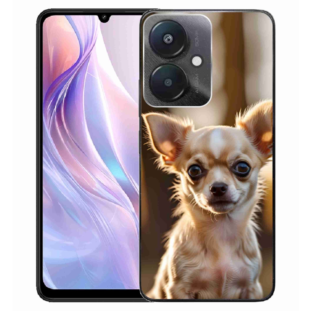 Gelový kryt mmCase na Xiaomi Redmi 13C 5G - čivava 6