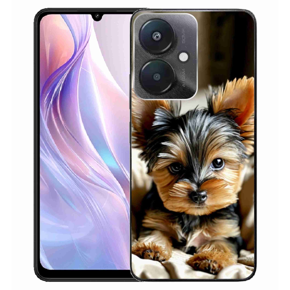 Gelový kryt mmCase na Xiaomi Redmi 13C 5G - jorkšír 11